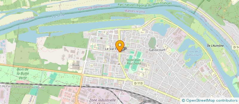 localisation de l'entreprise SERVICES POUR L INSERTION DE TOUS à MANTES-LA-JOLIE