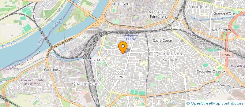 localisation de l'entreprise SERVICES POUR TOUS  AVIGNON