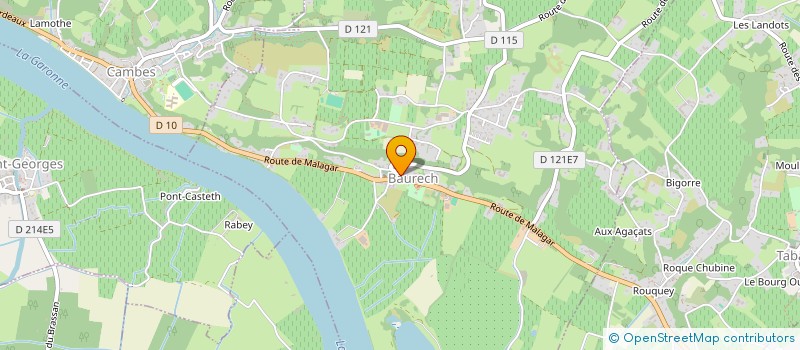 localisation de l'entreprise SERVICES PRESTATIONS LONGUE ROUTE  CAMBES