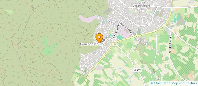 localisation de l'entreprise SERVICES PRO BAT 34  COURNONTERRAL