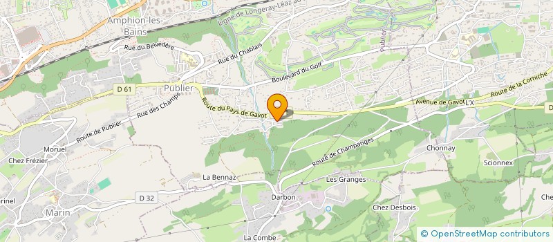 localisation de l'entreprise SERVICES PRO HABITAT à PUBLIER