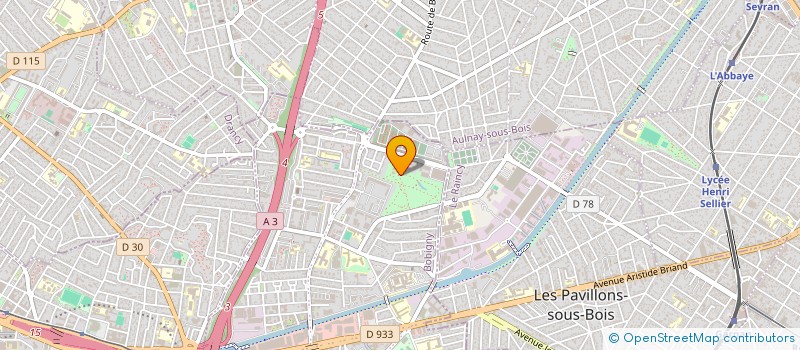 localisation de l'entreprise SERVICES PRO INFORMATIQUE IT  BONDY