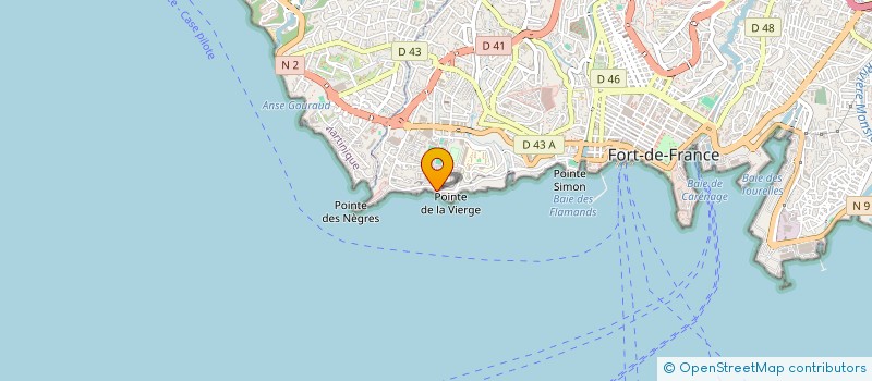 localisation de l'entreprise SERVICES PROFESSIONNELS POUR VOUS à FORT-DE-FRANCE
