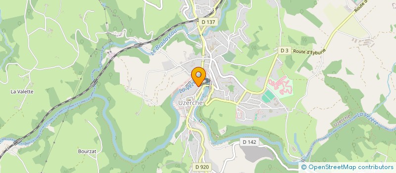 localisation de l'entreprise SERVICES PROX à UZERCHE