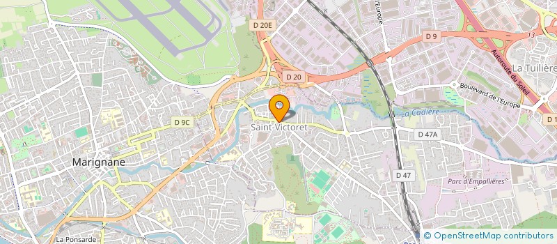 localisation de l'entreprise SERVICES RECRUTEMENT PARAMEDICAL à SAINT-VICTORET