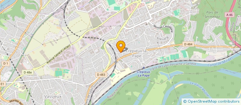 localisation de l'entreprise SERVICES REPRESENTATION DISTRIBUTION  RILLIEUX-LA-PAPE