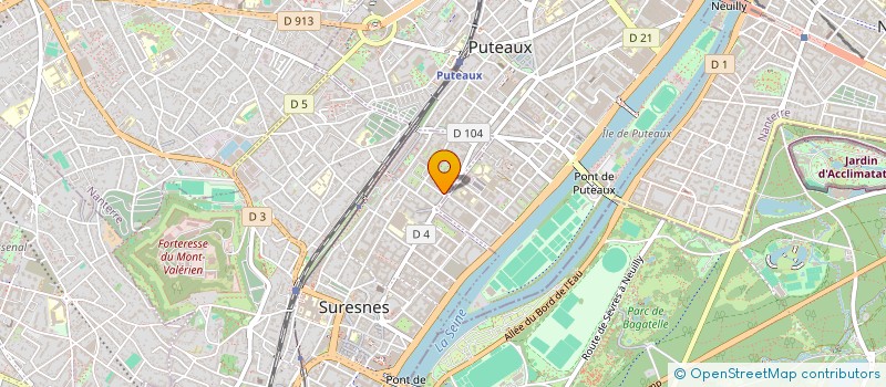 localisation de l'entreprise SERVICES RESEAUX DISTRIBUTION à SURESNES