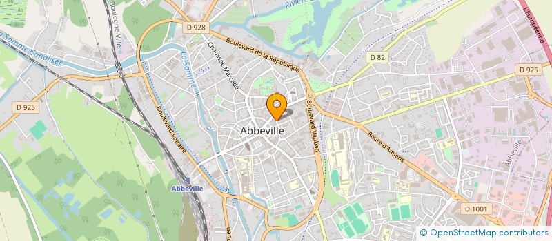 localisation de l'entreprise SERVICES SERENITE à ABBEVILLE