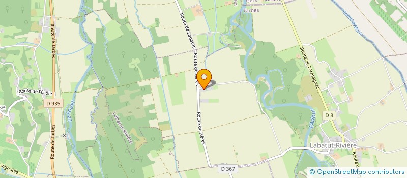 localisation de l'entreprise SERVICES SILVANI  LABATUT-RIVIERE