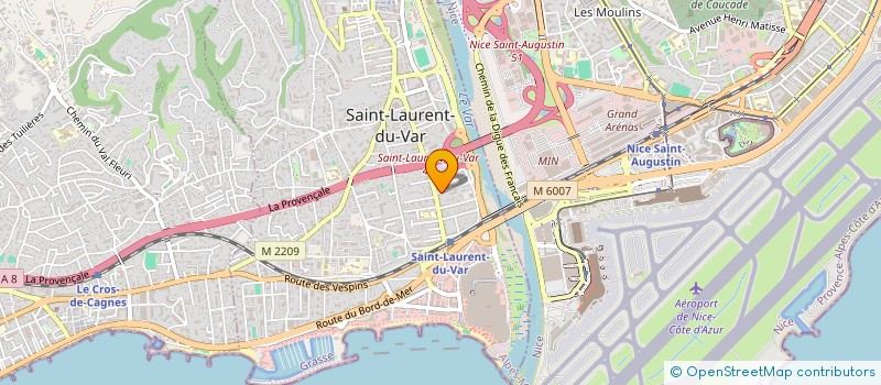 localisation de l'entreprise SERVICES&SOLUTIONS à SAINT-LAURENT-DU-VAR