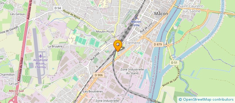 localisation de l'entreprise SERVICES TECHN ASSIST FONCTION FINANCIER à MACON
