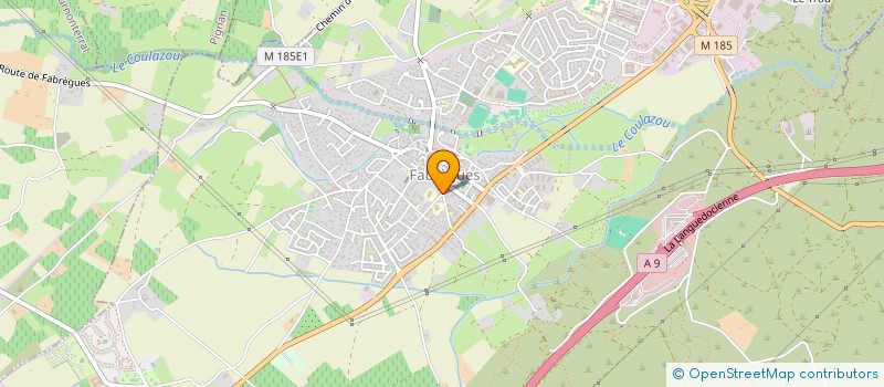 localisation de l'entreprise SERVICES TECHNIQUES ACTIVITES JEUNESSE  FABREGUES