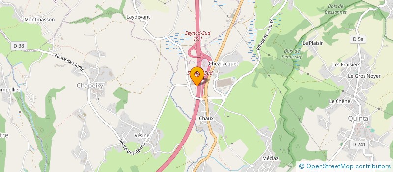 localisation de l'entreprise SERVICES TECHNIQUES ASSISTANCE  ANNECY