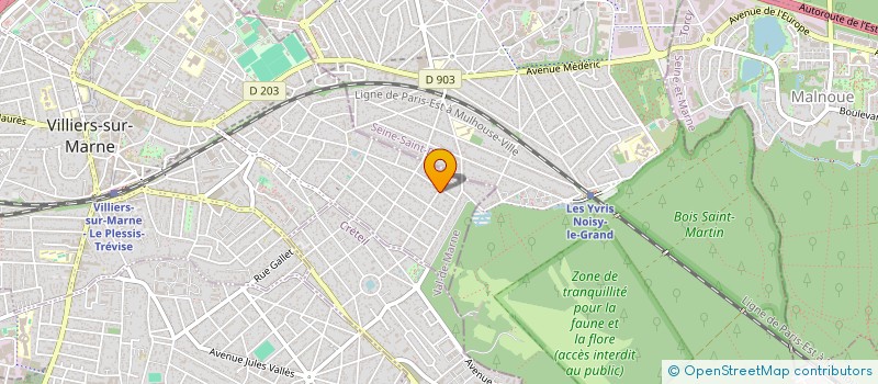 localisation de l'entreprise SERVICES TH AUTO  VILLIERS-SUR-MARNE