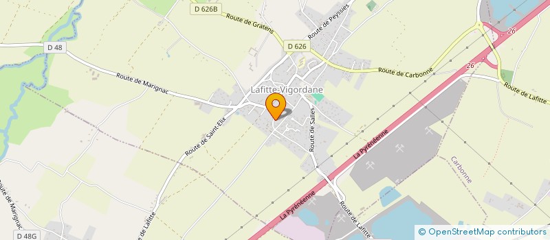 localisation de l'entreprise SERVICES TP-31 à LAFITTE-VIGORDANE