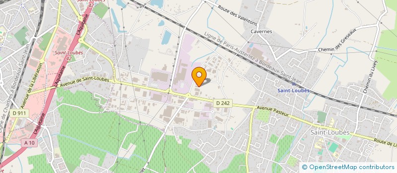 localisation de l'entreprise SERVICES TRANSITS LOGISTIQUES  SAINT-LOUBES