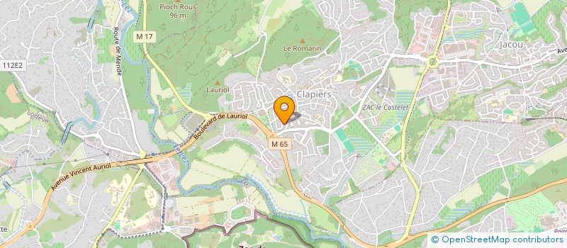 localisation de l'entreprise SERVICES TRANSPORT DIRECT  CLAPIERS