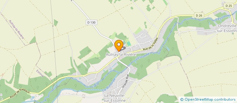 localisation de l'entreprise SERVICES TRANSPORT MARCHANDISES à AULNAY-LA-RIVIERE
