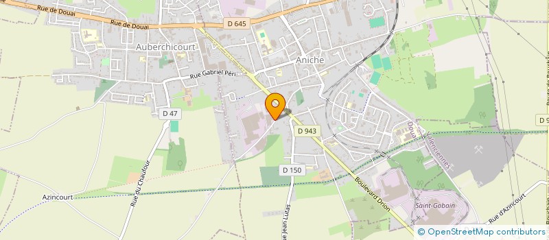 localisation de l'entreprise SERVICES TRAVAUX CONCEPTS à ANICHE