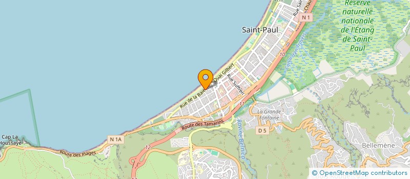 localisation de l'entreprise SERVICES TRAVAUX DU BATIMENT DE L'OUEST à SAINT-PAUL