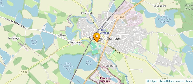 localisation de l'entreprise SERVICES TRAVAUX ISOLATION à VILLARS-LES-DOMBES