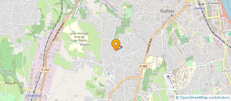 localisation de l'entreprise SERVICES TRAVAUX LYONNAIS à SAINT-GENIS-LAVAL