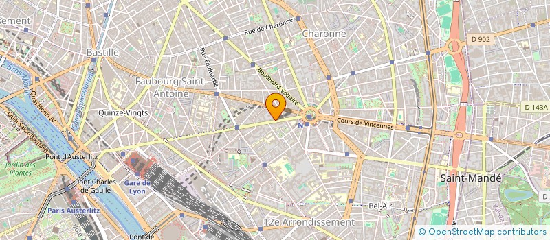 localisation de l'entreprise SERVICES TRAVAUX TECHNIQUES  PARIS