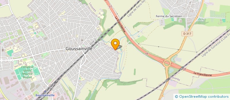 localisation de l'entreprise SERVICES UNIS DU NORD à GOUSSAINVILLE