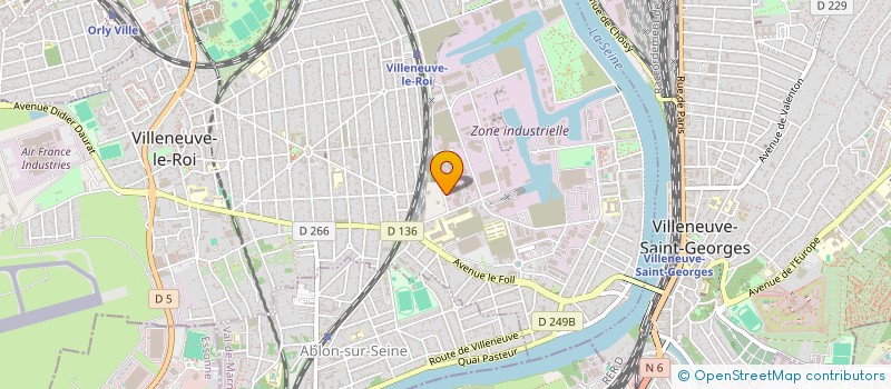 localisation de l'entreprise SERVICES VENTES PALETTES à VILLENEUVE-LE-ROI