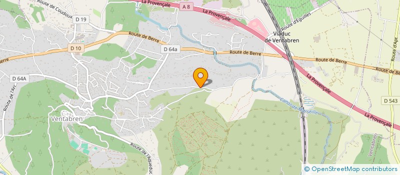 localisation de l'entreprise SERVICES YES  VENTABREN