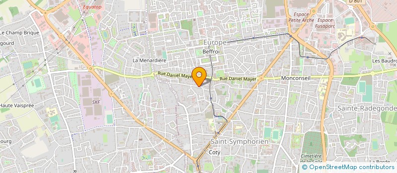 localisation de l'entreprise SERVICIMMO  TOURS