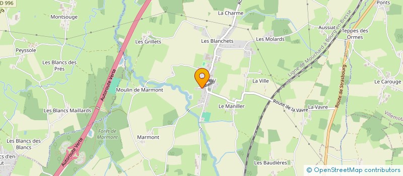 localisation de l'entreprise SERVICOOK  BENY