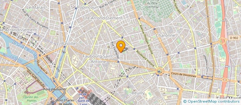 localisation de l'entreprise SERVIDIS  PARIS