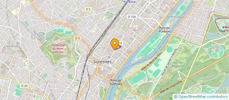 localisation de l'entreprise SERVIER AFFAIRES MEDICALES  SURESNES