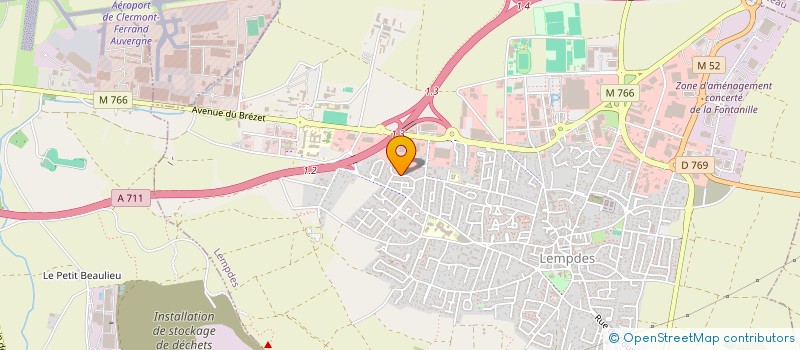 localisation de l'entreprise SERVIER-MARTIN  LEMPDES