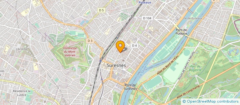 localisation de l'entreprise SERVIER SAS à SURESNES
