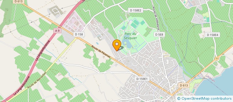 localisation de l'entreprise SERVIES FILS T P à MEZE