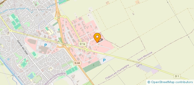 localisation de l'entreprise SERVIFERM à CHALONS-EN-CHAMPAGNE