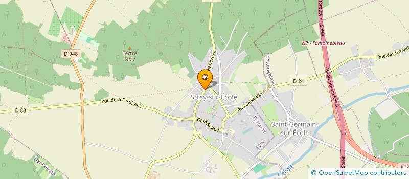 localisation de l'entreprise SERVIGECO à SOISY-SUR-ECOLE
