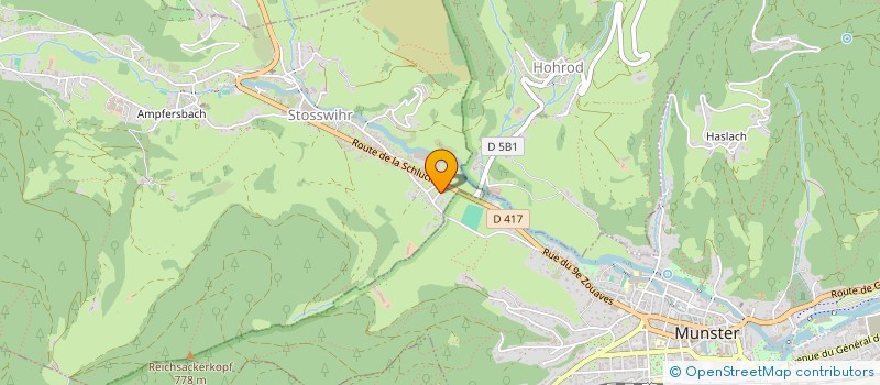 localisation de l'entreprise SERVILUB à STOSSWIHR