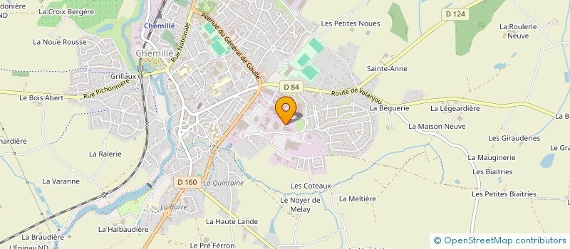 localisation de l'entreprise SERVIMAC CHEMILLE à CHEMILLE-EN-ANJOU