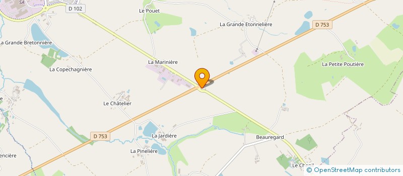 localisation de l'entreprise SERVIMAC LA BRUFFIERE à LA BRUFFIERE