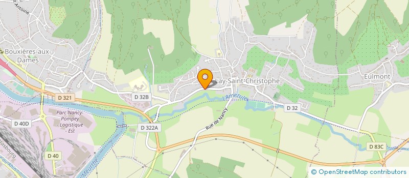 localisation de l'entreprise SERVIMED à LAY-SAINT-CHRISTOPHE