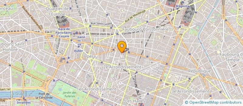 localisation de l'entreprise SERVIMEX à PARIS