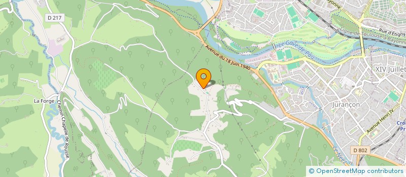 localisation de l'entreprise SERVIMMO à JURANCON