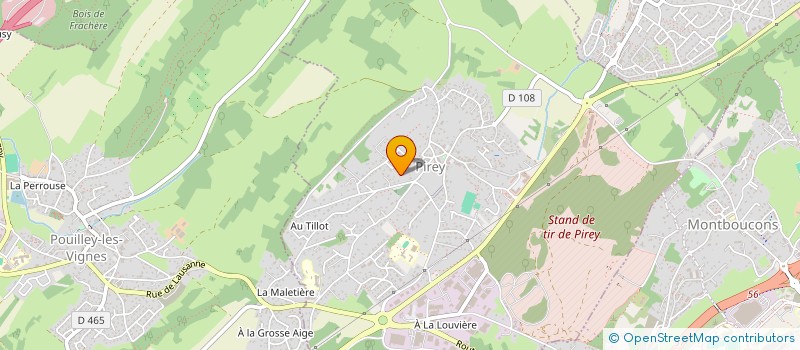 localisation de l'entreprise SERVIMPEX  ECOLE-VALENTIN