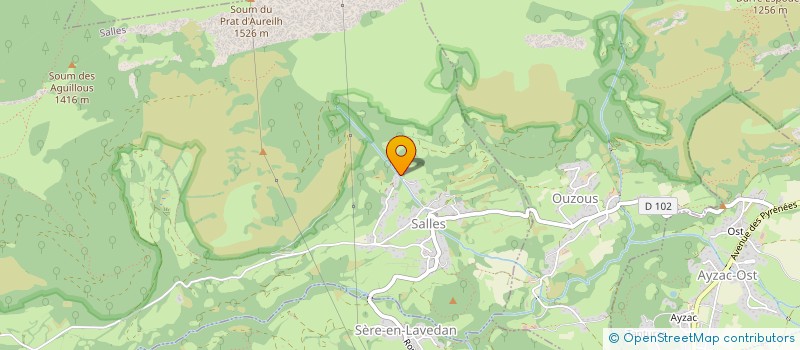 localisation de l'entreprise SERVINERGY  SALLES