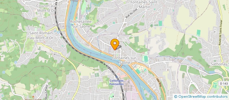 localisation de l'entreprise SERVINITY  FONTAINES-SUR-SAONE