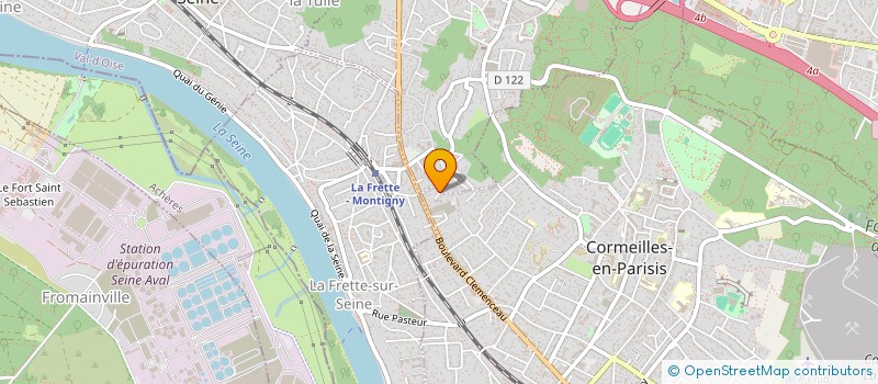 localisation de l'entreprise SERVINIUM  CORMEILLES-EN-PARISIS