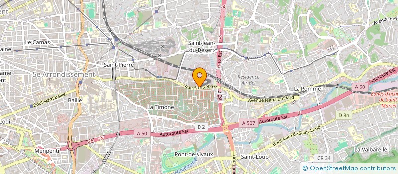 localisation de l'entreprise SERVIR ALU à MARSEILLE